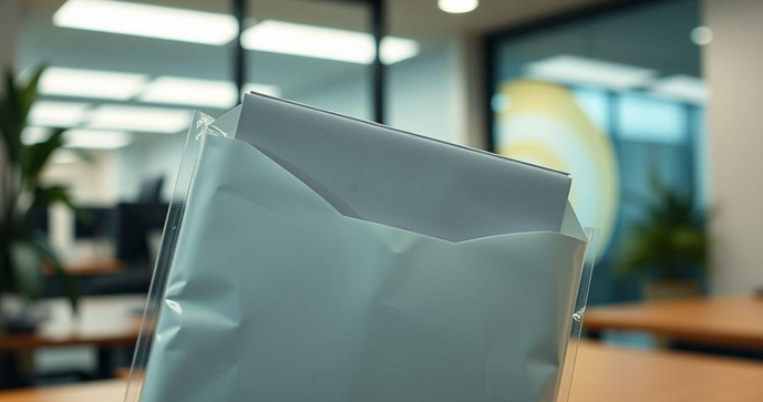 Envelope Plástico A4: Proteja Seus Documentos