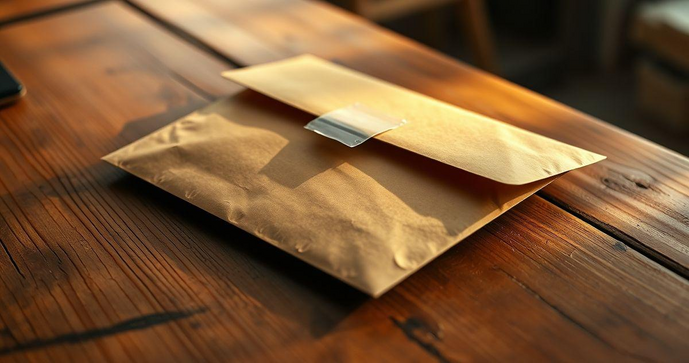 Envelope com Fita Adesiva: Praticidade e Segurança