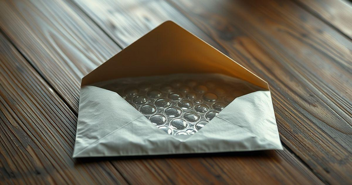 Envelope com Plástico Bolha Interno: Proteção Garantida