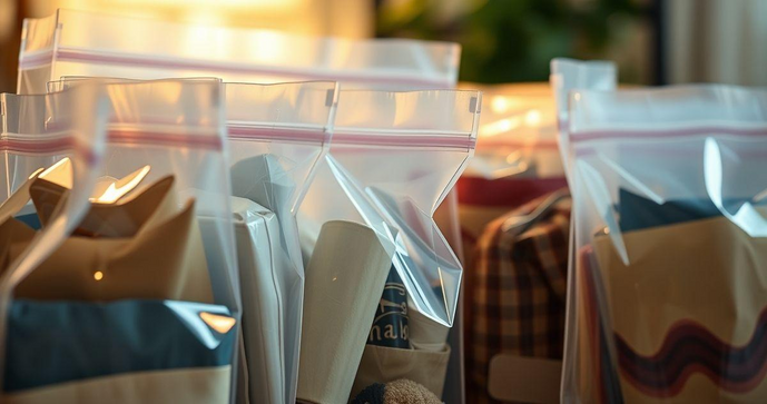 Saco Plástico com Aba Adesiva: Praticidade e Organização