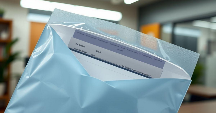 Envelope Plástico com Aba Adesiva: Praticidade e Segurança