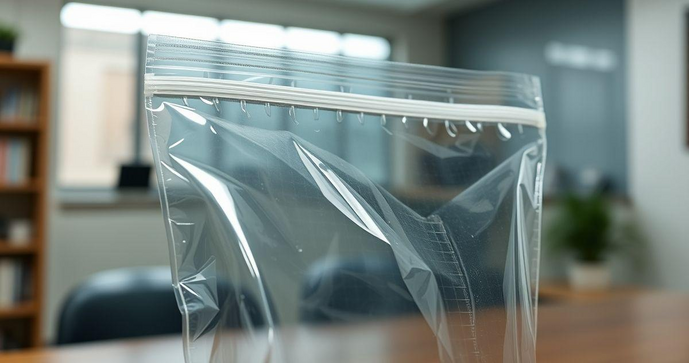 Saco plástico com lacre é a solução ideal para segurança e proteção dos seus produtos