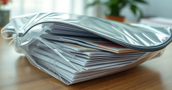 Envelope plástico com zíper é a solução ideal para organização e proteção de documentos e objetos. Descubra suas vantagens e aplicações.