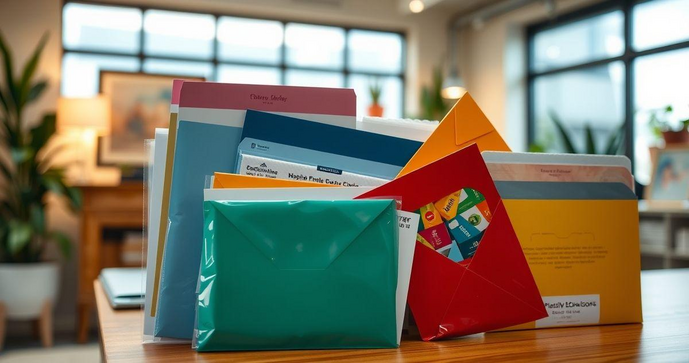 Envelope plástico personalizado como ferramenta de marketing eficaz
