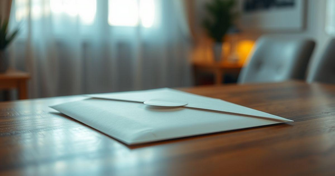 Envelope com lacre adesivo: segurança e estilo para suas correspondências