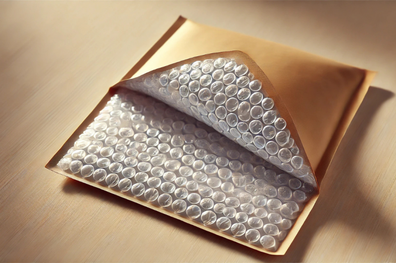 Proteção garantida: descubra as vantagens do envelope com plástico bolha interno